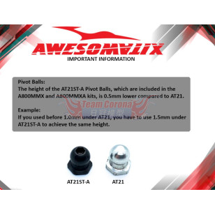  Awesomatix   AT21ST-A - Pivot Ball x 4